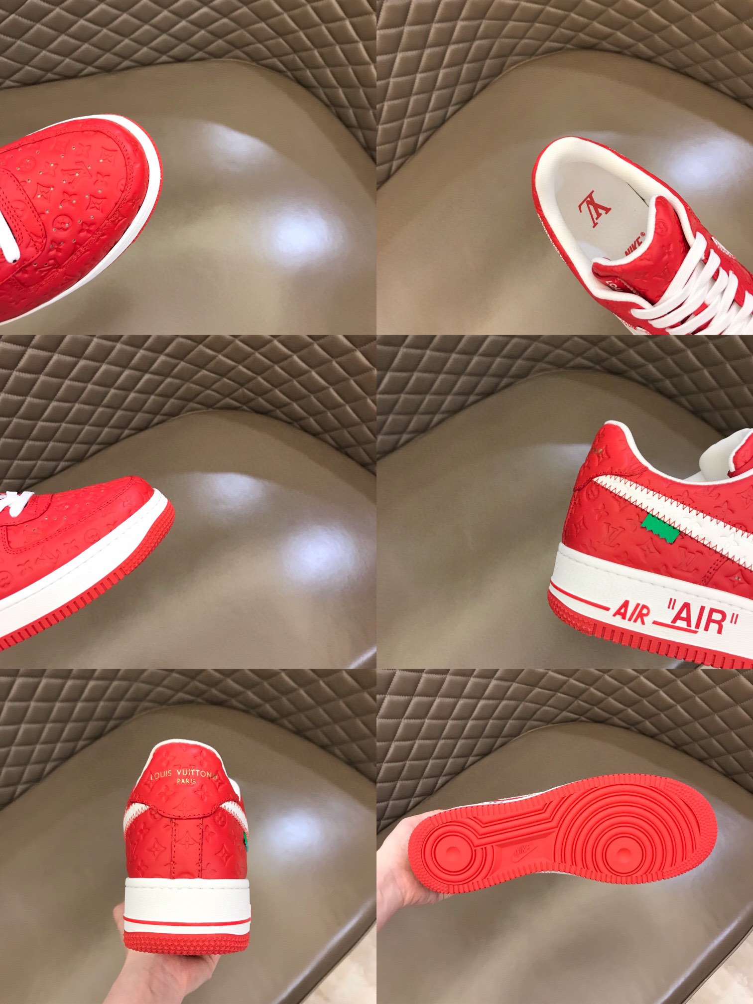 “Low-priced Nike & LV Recreational Sneakers with Oxen Pellets for Comfort, Size 38-44” - 图片 9