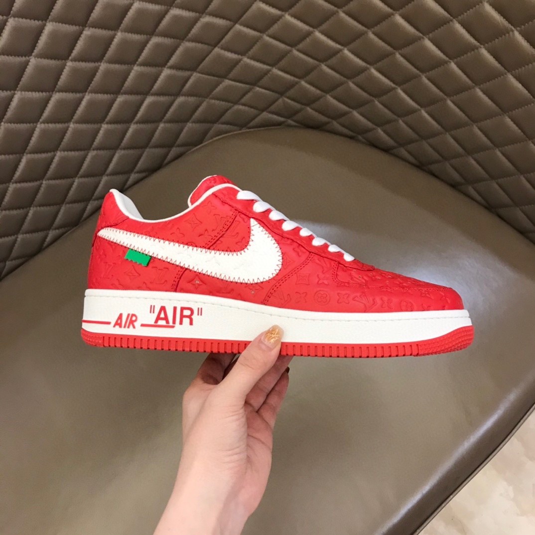 “Low-priced Nike & LV Recreational Sneakers with Oxen Pellets for Comfort, Size 38-44” - 图片 6