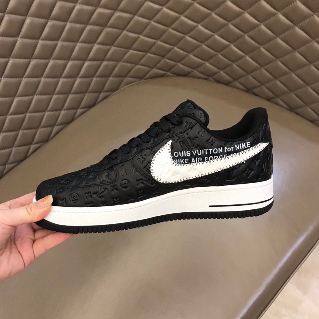 “Affordable Nike & LV Recreational Sneakers with Unique Oxen Pellet Construction” - 图片 8