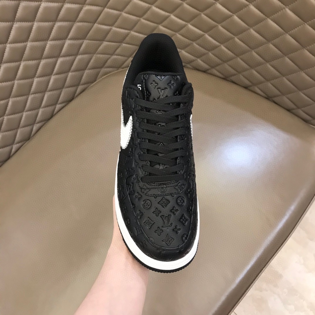 “Affordable Nike & LV Recreational Sneakers with Unique Oxen Pellet Construction” - 图片 7