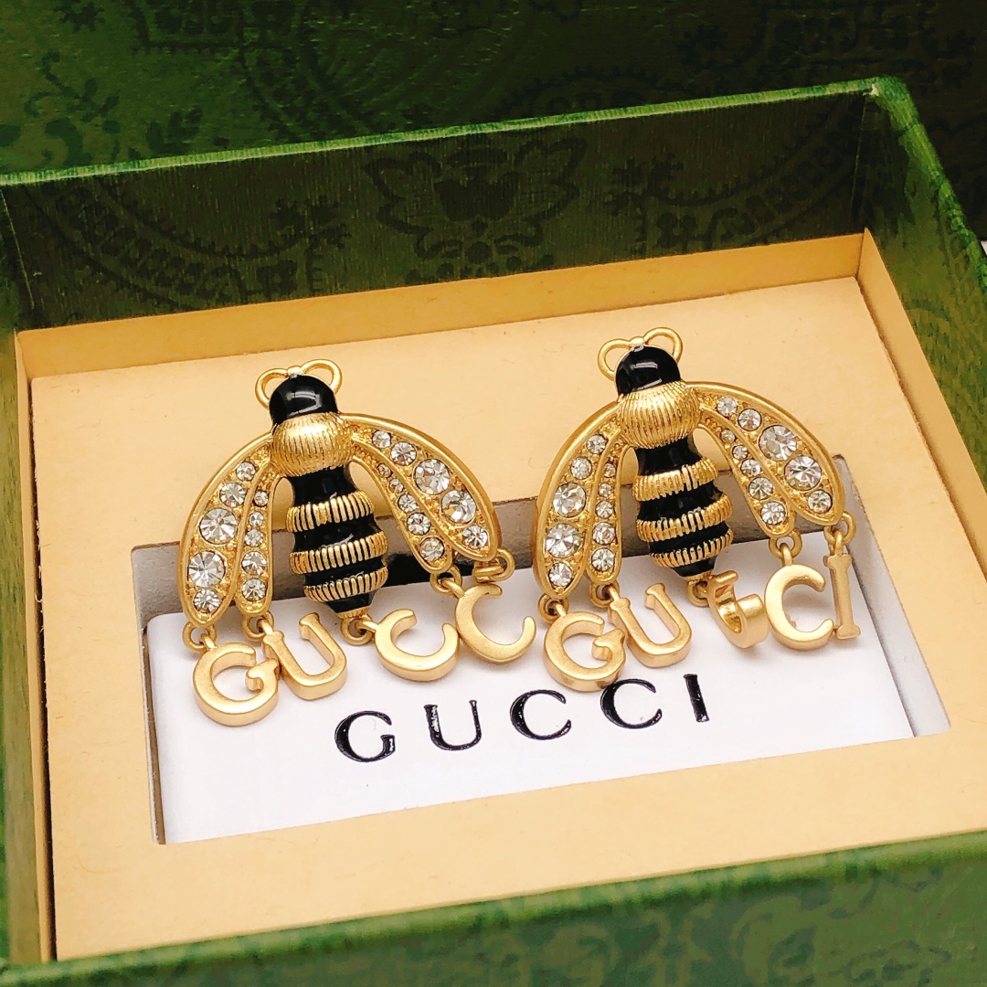 Número GED0149 Gucci pendientes de abeja