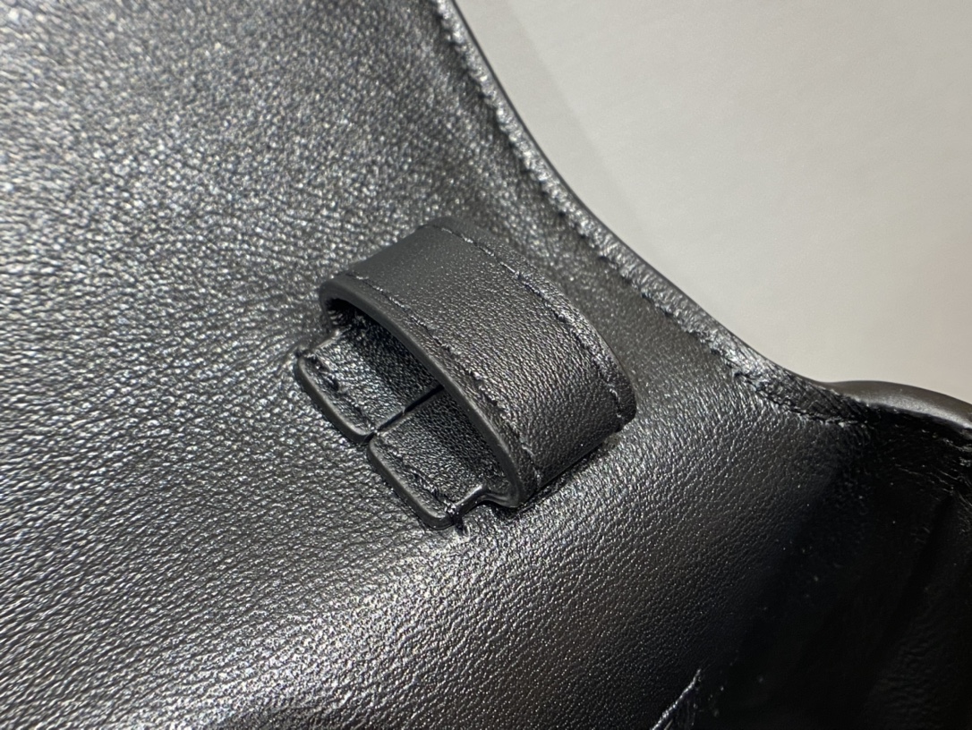 Balenciaga Downtown 25CM BAG 671355黑色/黑扣