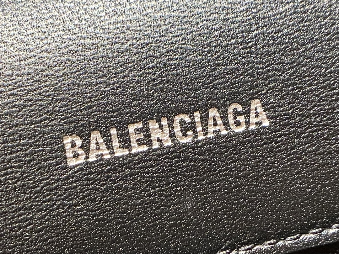 Balenciaga Downtown 29CM BAG 671353黑色/黑扣