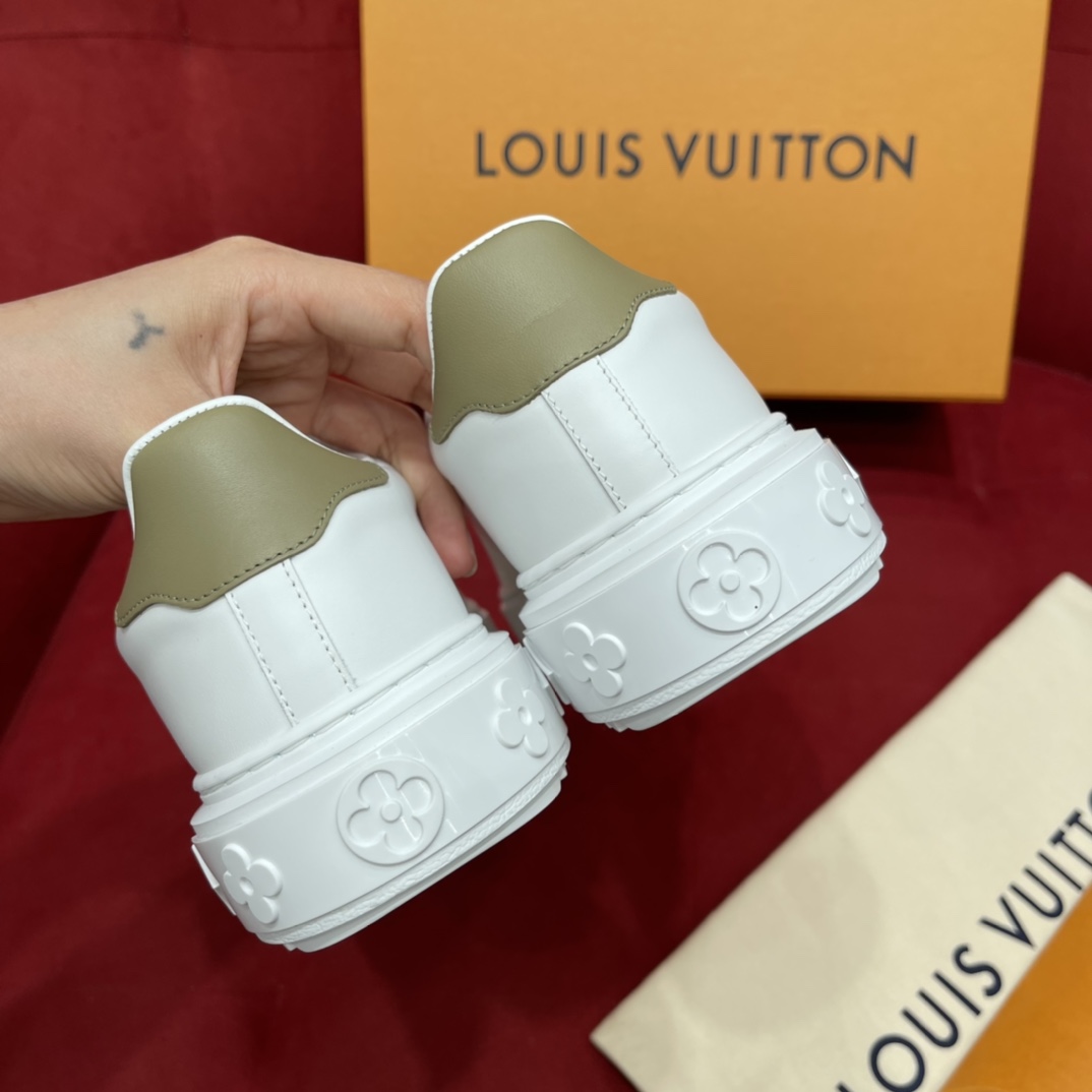 LV/路易威登   驴牌＃ Time out 系列小白鞋