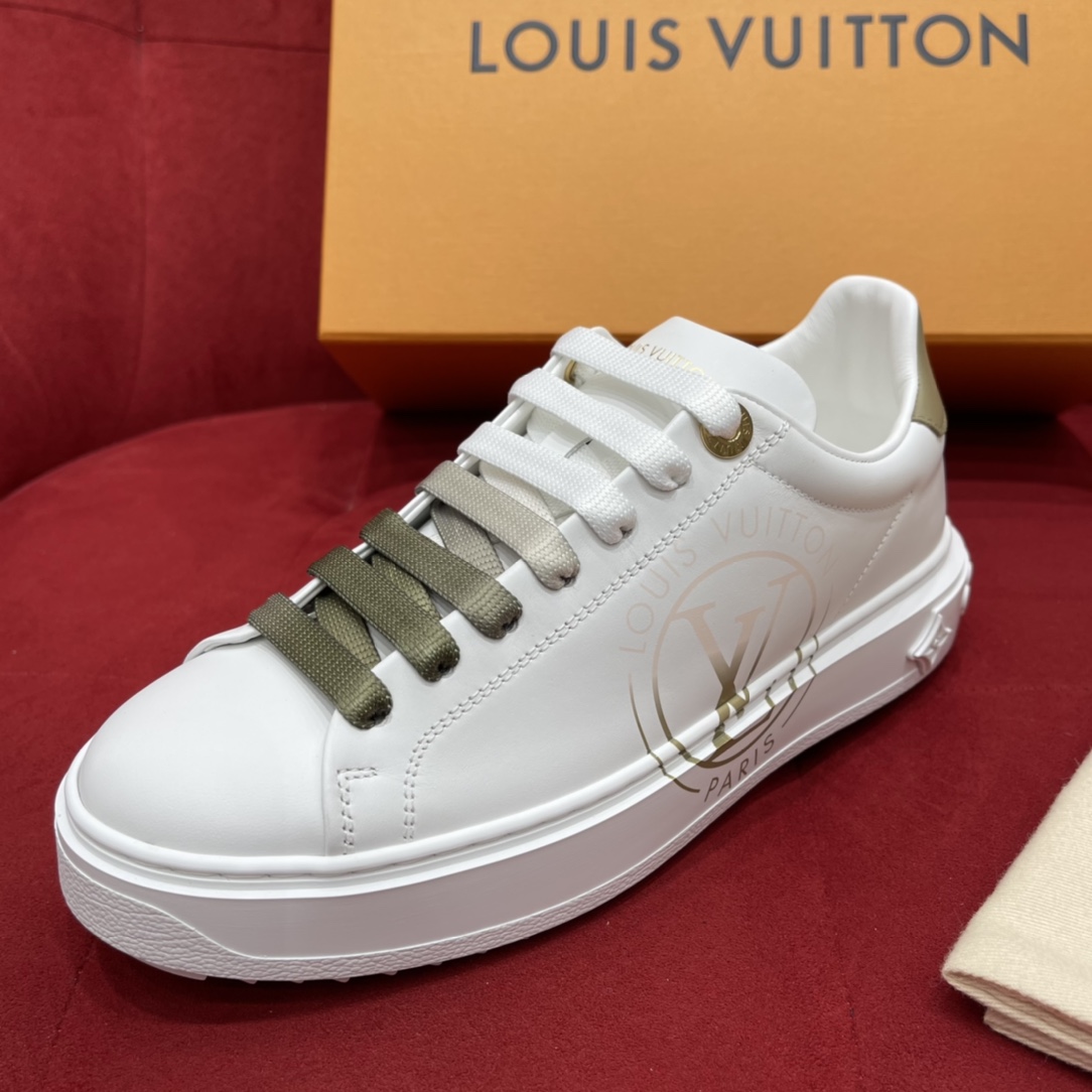LV/路易威登   驴牌＃ Time out 系列小白鞋