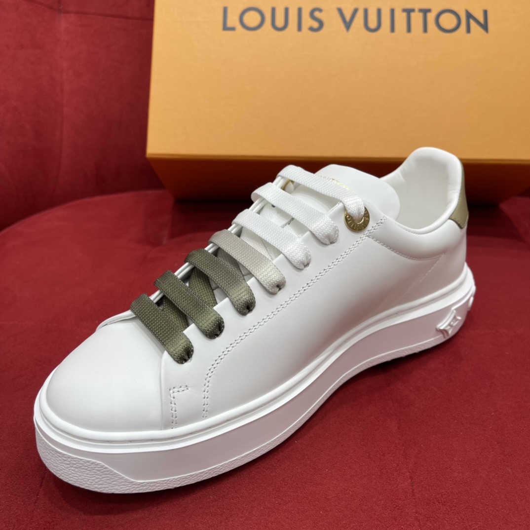 LV/路易威登   驴牌＃ Time out 系列小白鞋