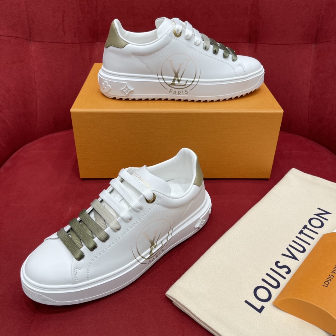 LV/路易威登   驴牌＃ Time out 系列小白鞋