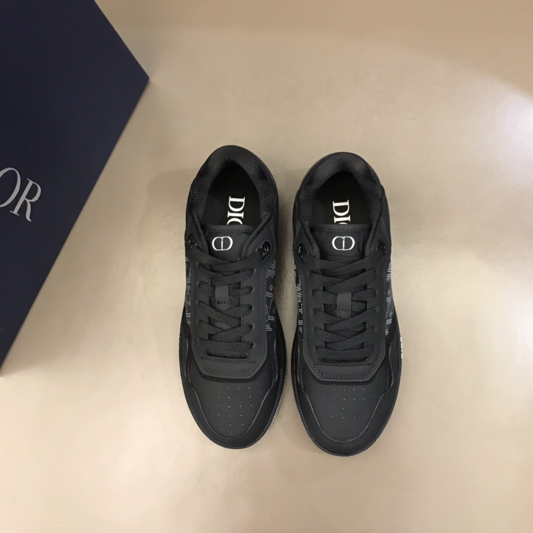DIOR迪奥 Oblique Galaxy 印花效果皮革低帮B27休闲运动鞋