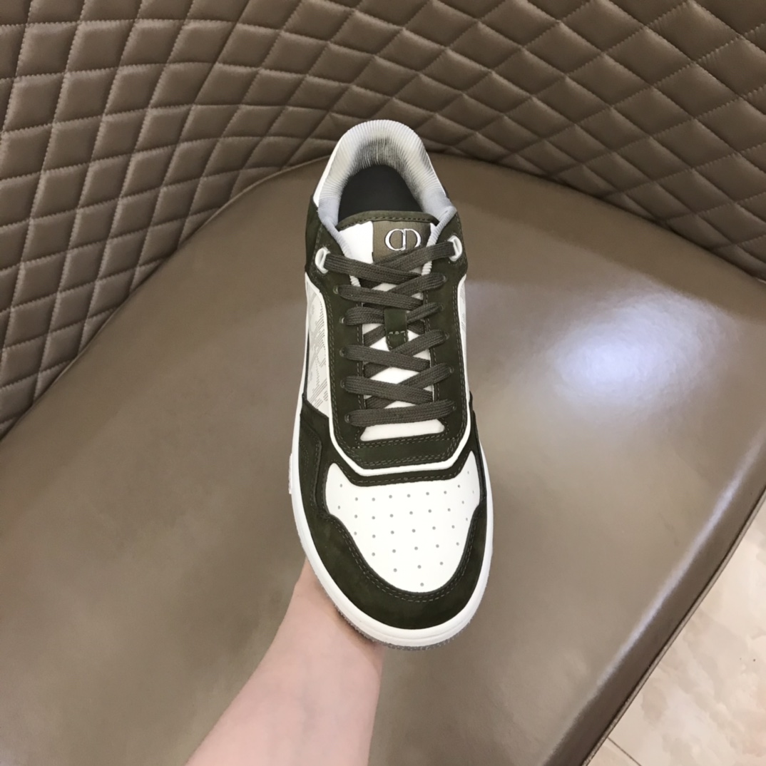 DIOR迪奥 Oblique Galaxy 印花效果皮革低帮B27休闲运动鞋