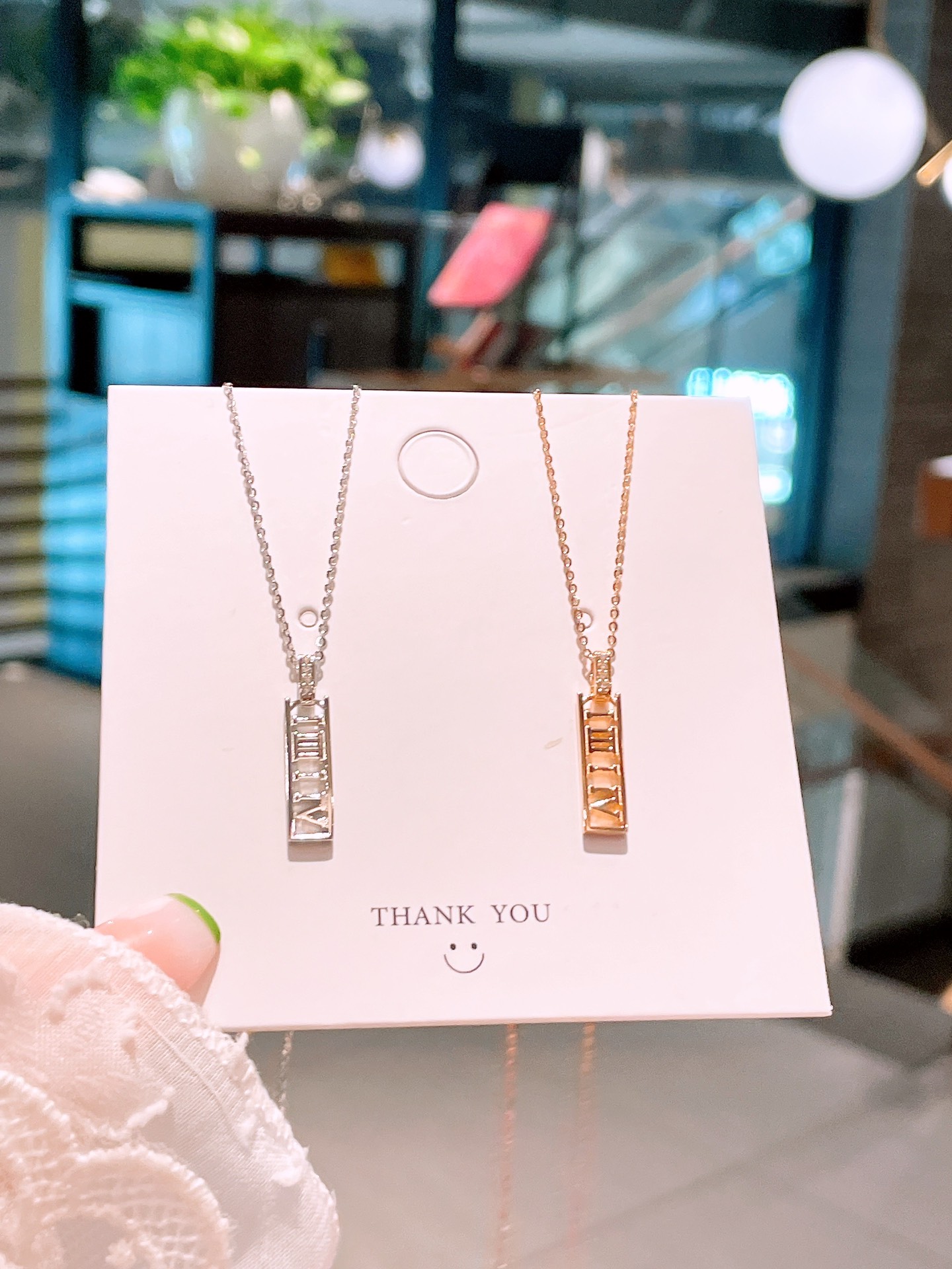 フレッシュ純銀ネックレスゴールド ギフト