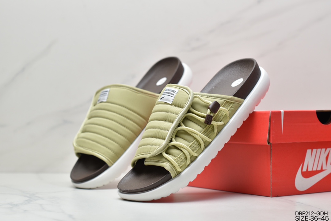 115 松紧可调 + 双层鞋底，夏日必备的Nike 新凉拖来了DC1457-101