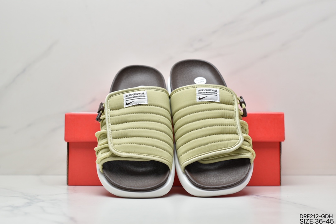 115 松紧可调 + 双层鞋底，夏日必备的Nike 新凉拖来了DC1457-101