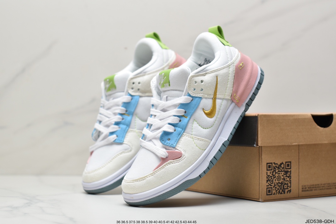 150 Nike Wmns Dunk Low Disrupt 2”Desert Bronze”轻量扣篮破DH4402