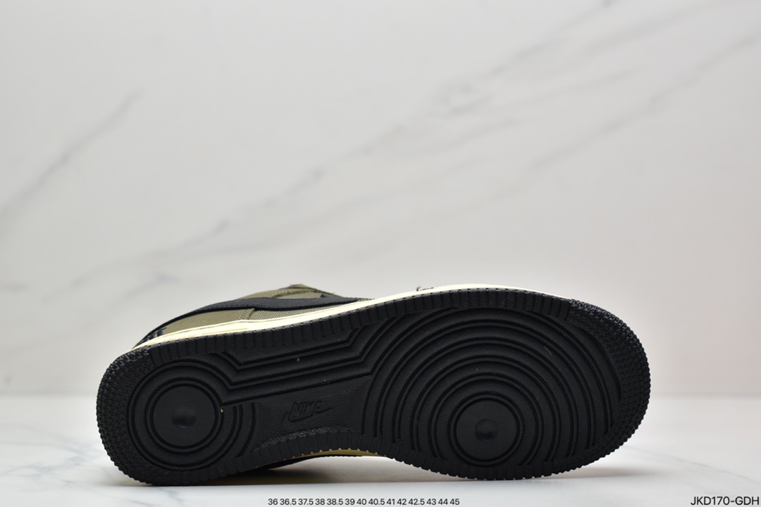 160 耐克Undefeated x Nike Air Force 1 Low SP ‘’Ballistic‘’ 橄榄绿 DH3064-300