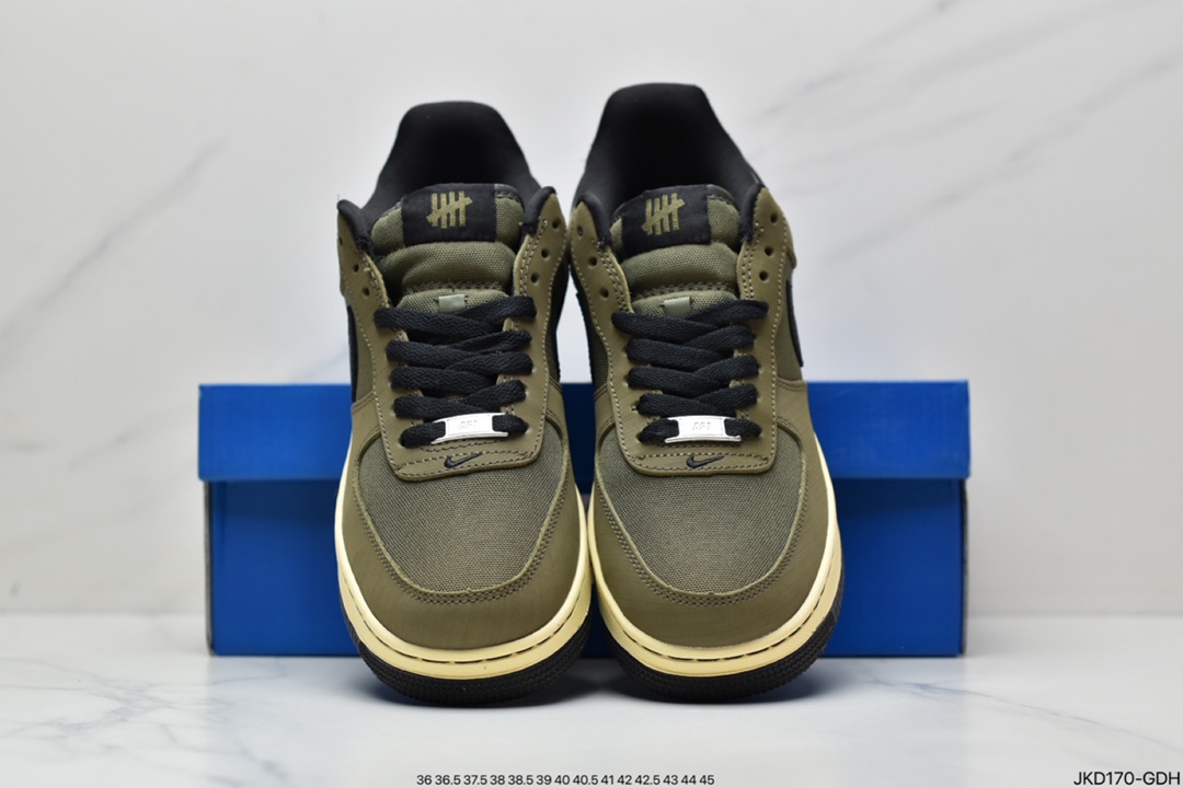 160 耐克Undefeated x Nike Air Force 1 Low SP ‘’Ballistic‘’ 橄榄绿 DH3064-300