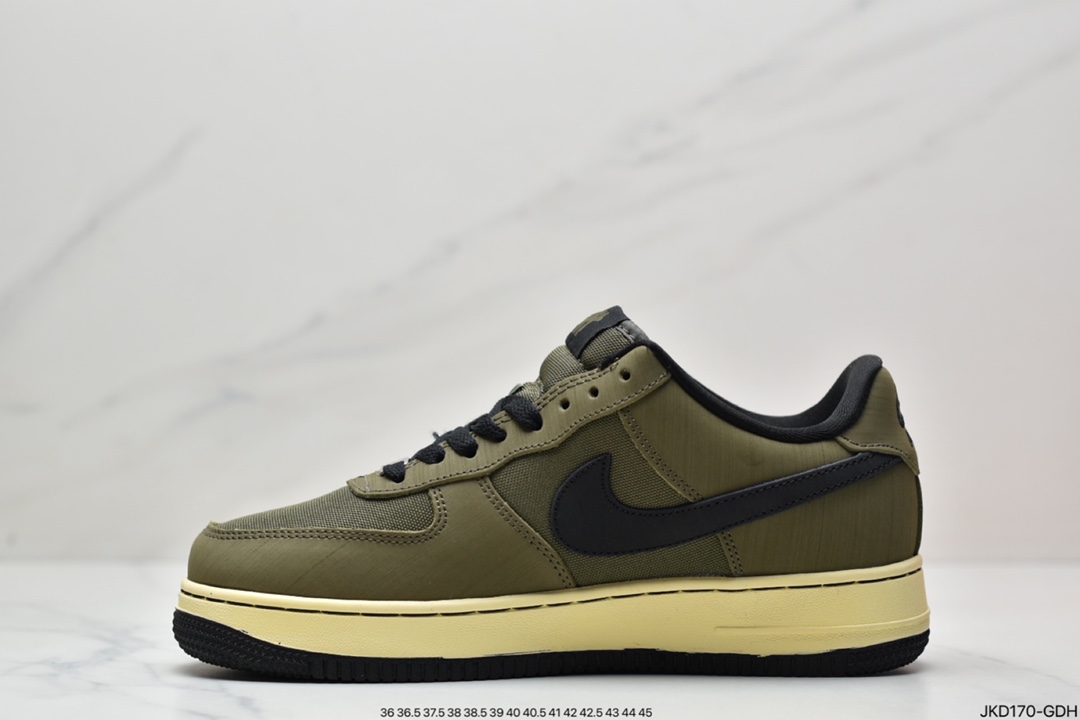 160 耐克Undefeated x Nike Air Force 1 Low SP ‘’Ballistic‘’ 橄榄绿 DH3064-300