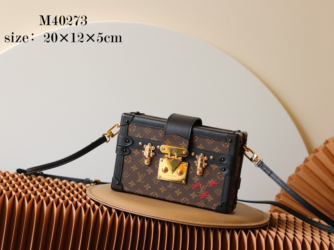 Best Quality Designer
 Louis Vuitton LV Petite Malle Bags Handbags Monogram Canvas Spring Collection M40273