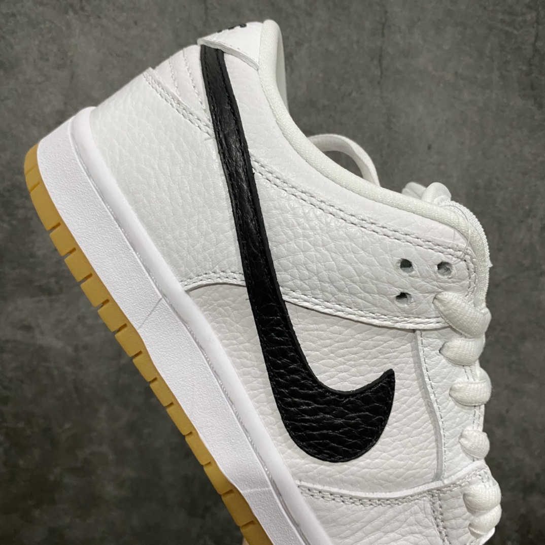 图片[7]-L版纯原Dunk白黑生胶 正确细节材料 鞋型品质到位 此款有深蓝勾和黑勾，实拍为黑勾版本 货号：CD2563-100 尺码：36-47.5-选品中心