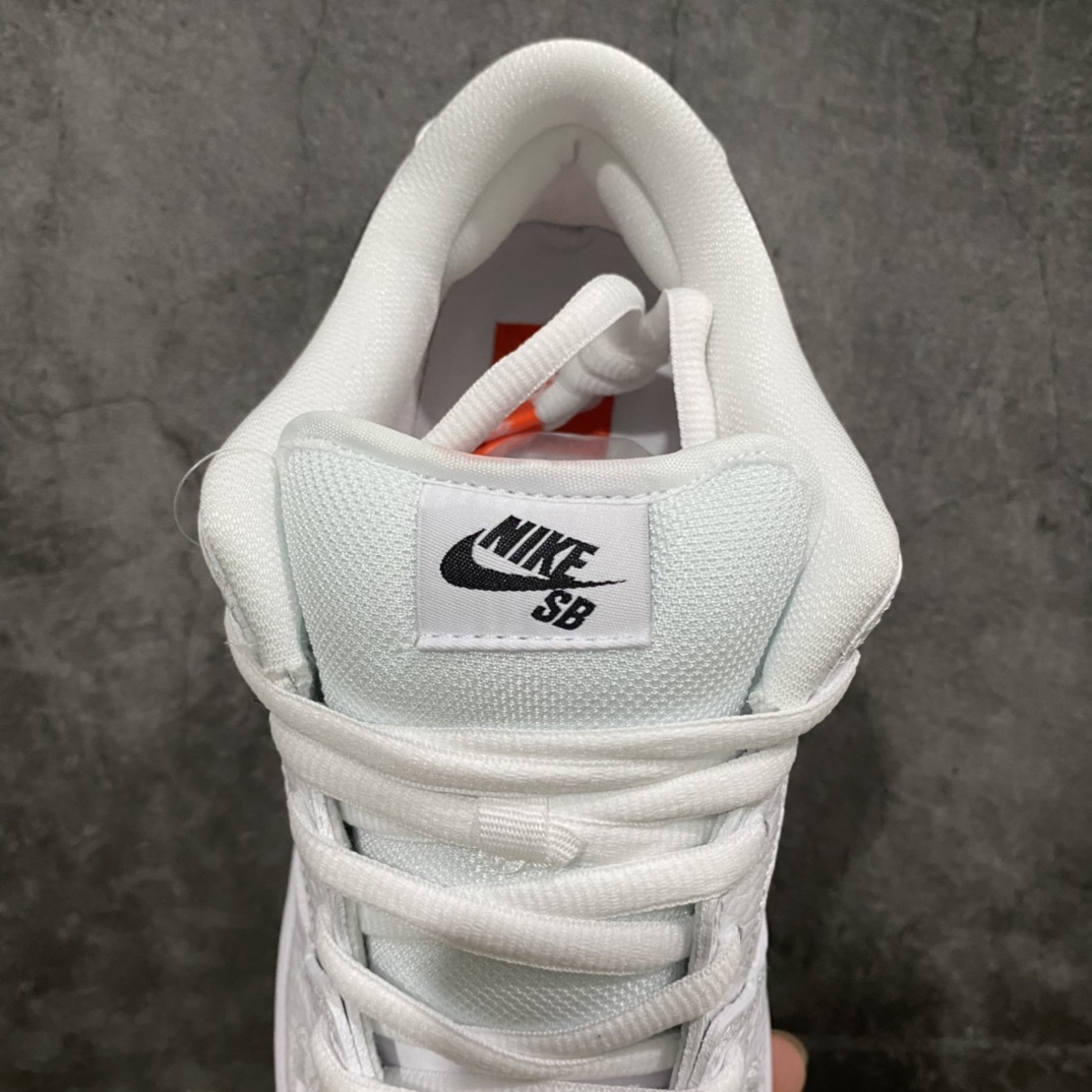 图片[8]-L版纯原Dunk白黑生胶 正确细节材料 鞋型品质到位 此款有深蓝勾和黑勾，实拍为黑勾版本 货号：CD2563-100 尺码：36-47.5-选品中心
