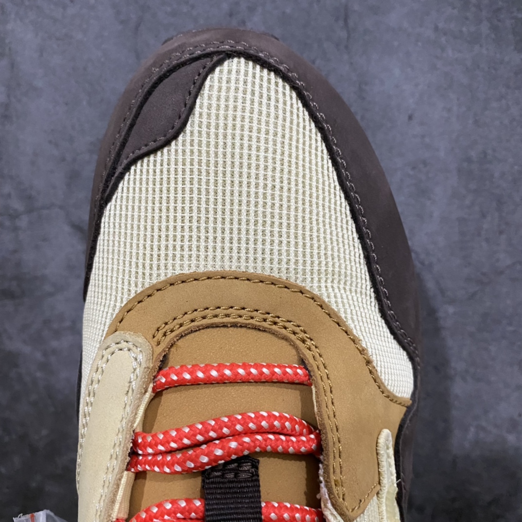 图片[5]-H12出品 年度鞋王TS X Air MAX 1 经典倒钩 卡其配色 最早高成本购入原鞋 原厂无色差皮料 绒感十足 卡色完美同步公司货 50块一对原厂swoosh钩子 唯一采用正确织带 唯一原厂尼龙鞋带 所见即得 货号： DO9392 200 尺码：36 36.5 37.5 38 38.5 39 40 40.5 41 42 42.5 43 44 44.5 45 46 47.5-选品中心