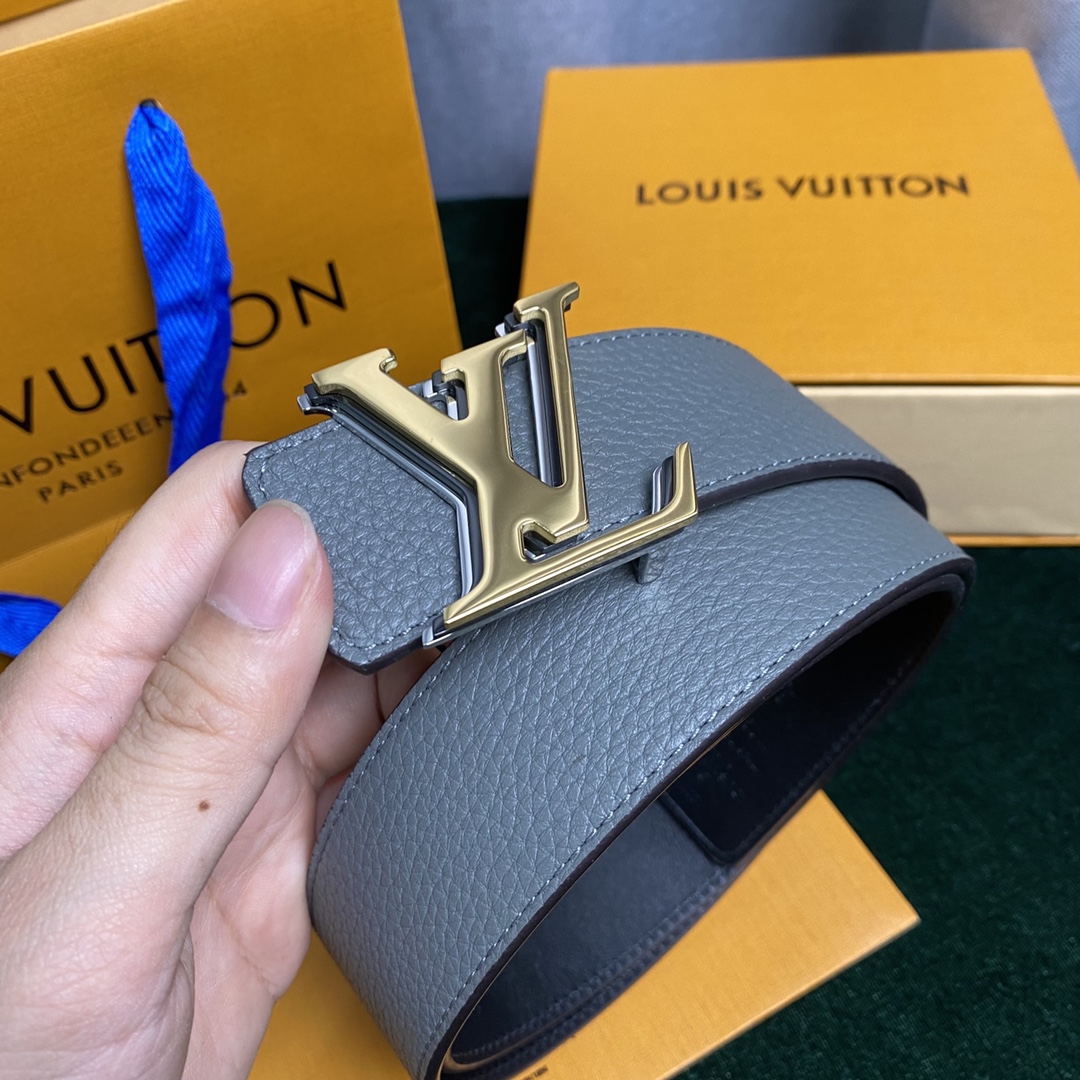 Louis Vuitton Belts Calfskin Cowhide