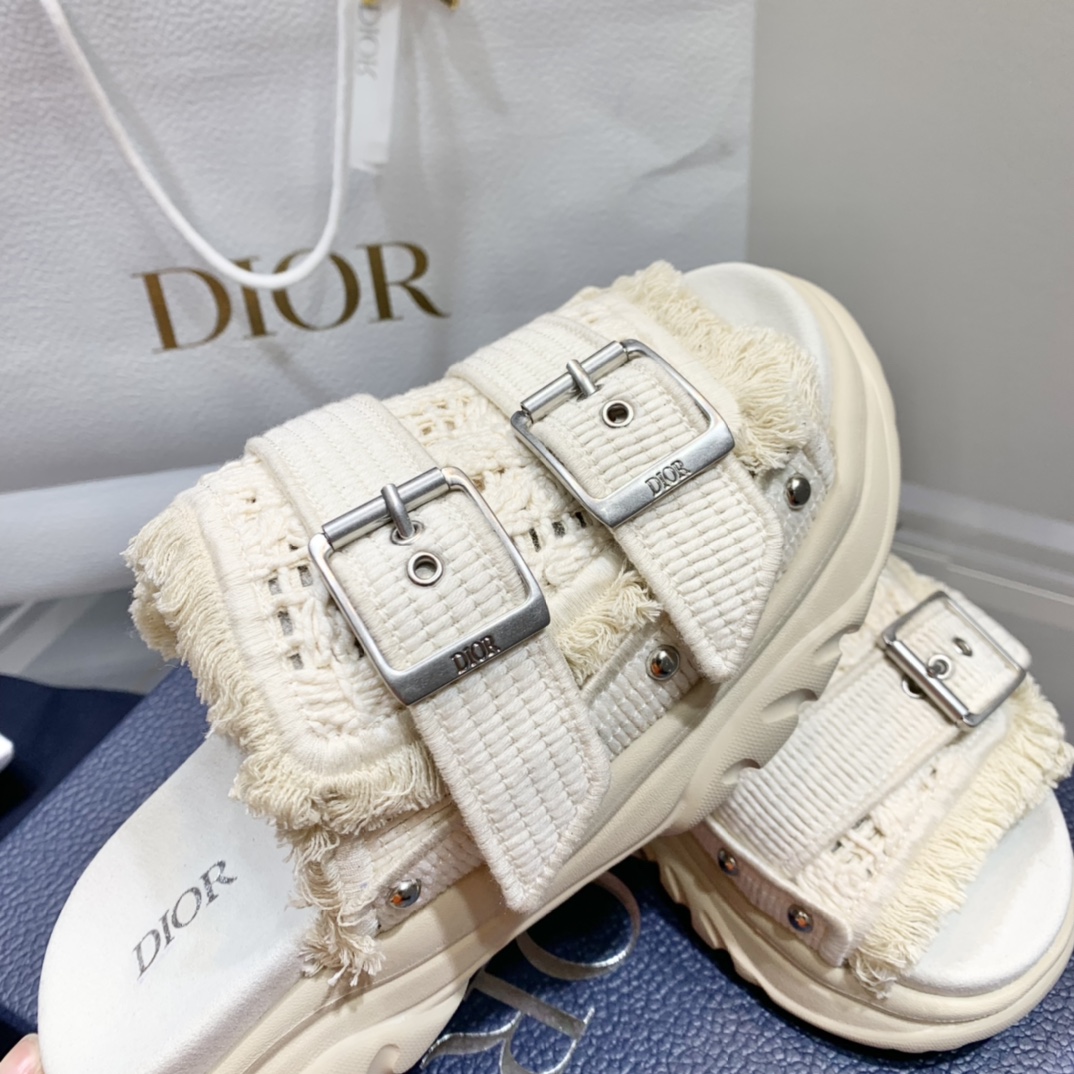编织款Dior迪奥22年夏季新款搭扣