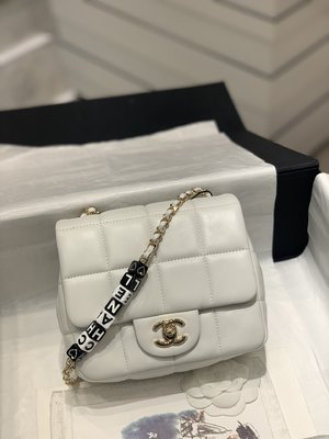 Can I buy replica Chanel Online Crossbody & Shoulder Bags Black Blue White Spring Collection Chains