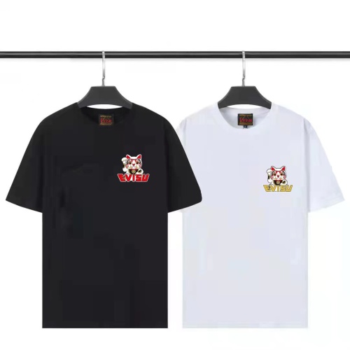 EVISU Lucky Cat Print Short Sleeve T-Shirt | High Quality Cotton Tee