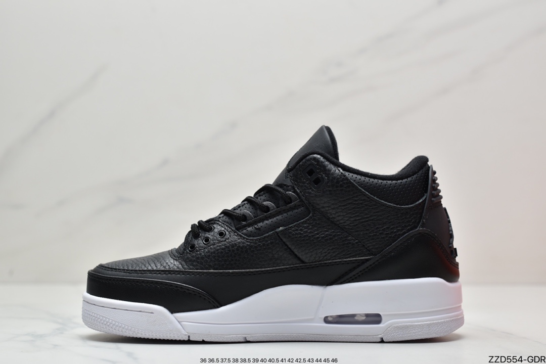 250 耐克Nike Air Jordan 3 Retro OG"Black Cat"迈克尔·乔丹AJ3代中帮篮球鞋136064-020