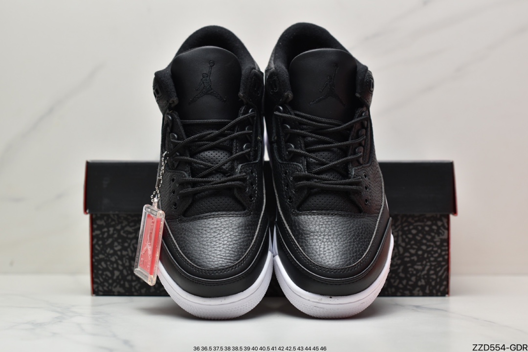 250 耐克Nike Air Jordan 3 Retro OG"Black Cat"迈克尔·乔丹AJ3代中帮篮球鞋136064-020