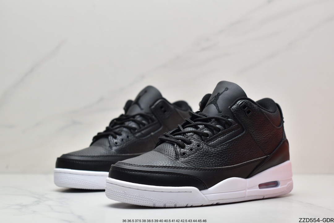 250 耐克Nike Air Jordan 3 Retro OG"Black Cat"迈克尔·乔丹AJ3代中帮篮球鞋136064-020