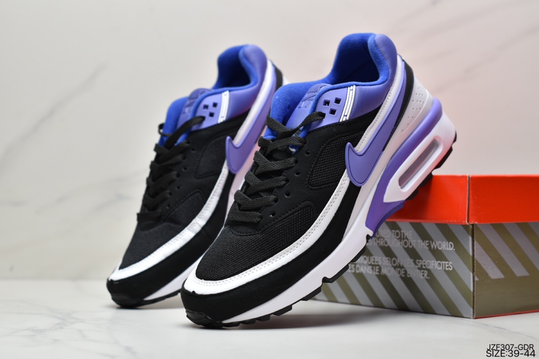 145 耐克Nike Air Max BW OG Persian Violet经典拼接休闲运动跑步鞋