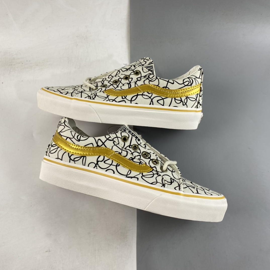 P150  Vans Sk8-Low Reissue S 余文乐同款 2022春夏新款 低帮休闲板鞋 VN0A4UWIB83