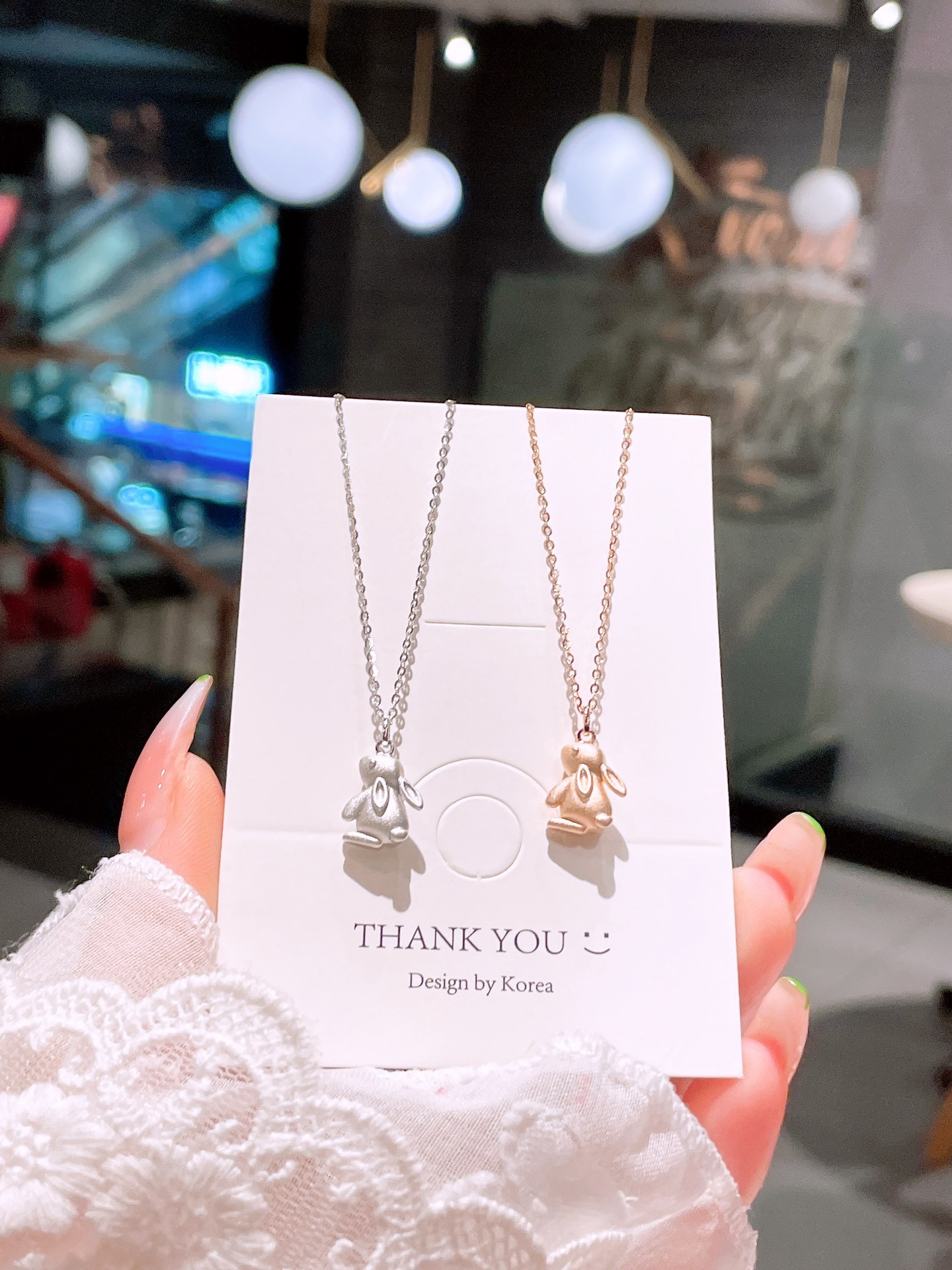 Feinsilber Kette Frisch Muttertag Silber