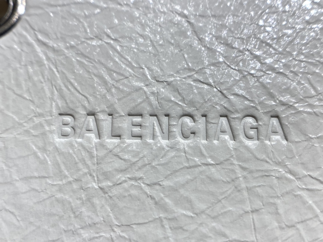 Balenciaga 秋冬新款 Le Cagole 33CM 月牙包 671307白色