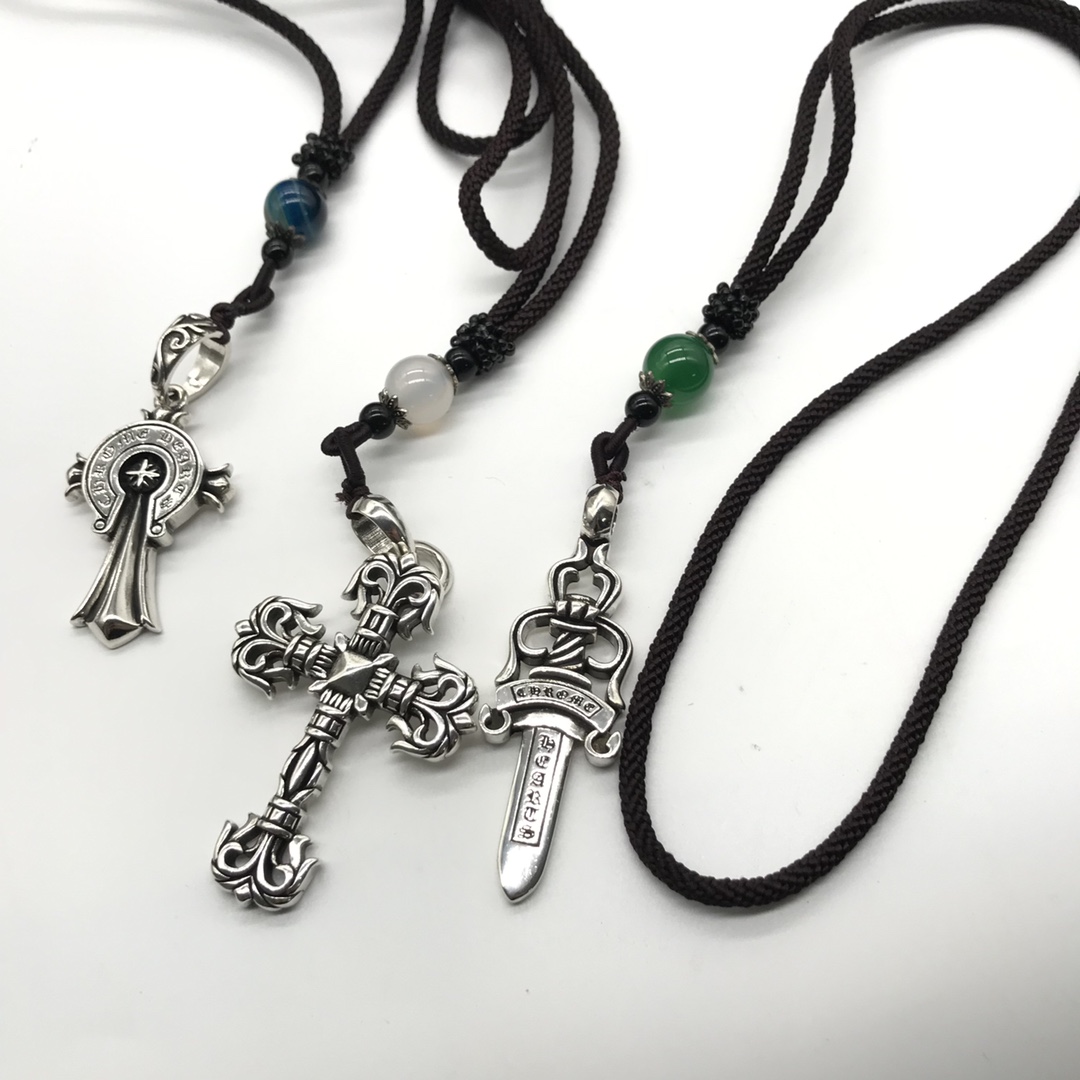 Chrome Hearts 克罗心dly麻绳编织项链