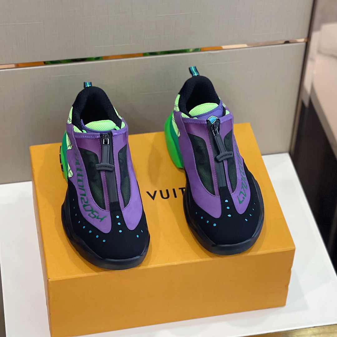 Louis Vuitton Shoes Sneakers Buy Replica
 Men Chamois Cowhide Fabric Rubber Sweatpants