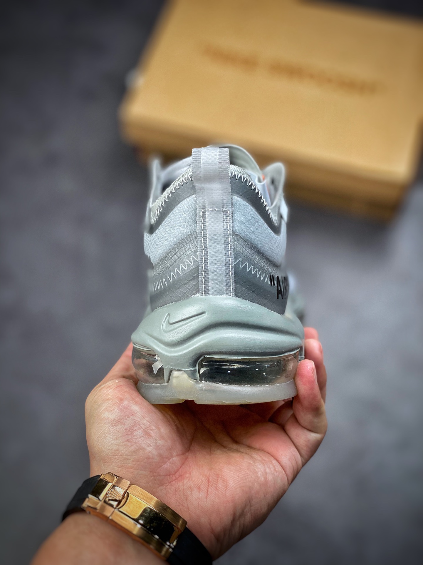 260 Off-White X Nike Air Max 97 OG OW 子弹限量联名系列 AJ4585-101