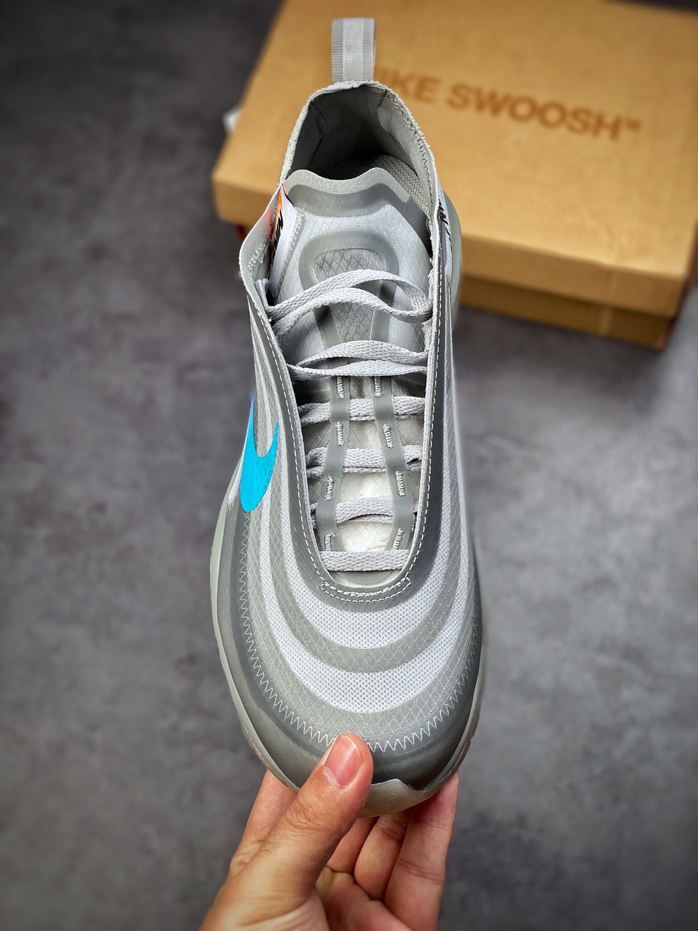 260 Off-White X Nike Air Max 97 OG OW 子弹限量联名系列 AJ4585-101