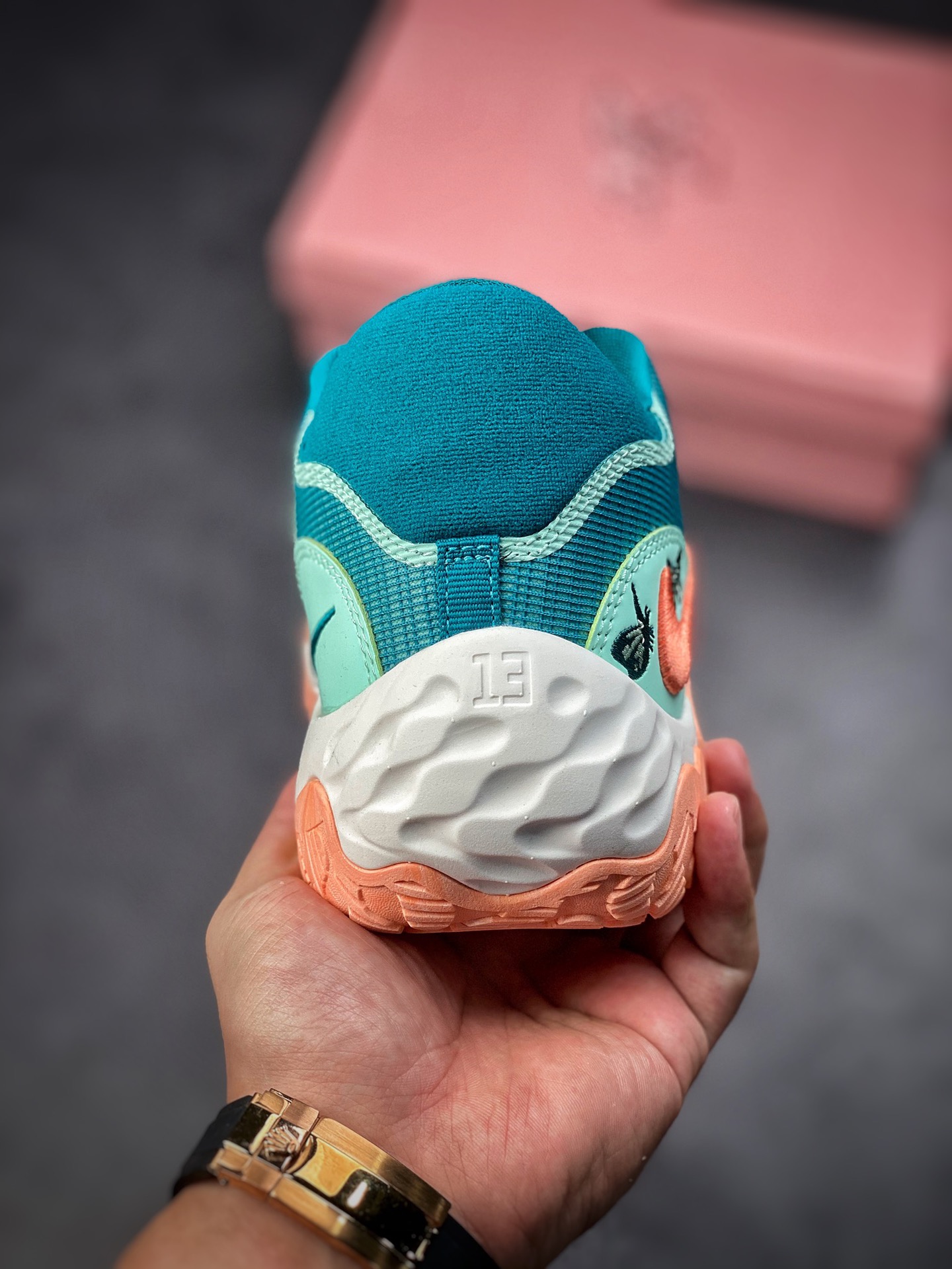 220 Nike PG 6 EP 保罗乔治 绿橙情人节 六代篮球战靴 DH8445-900