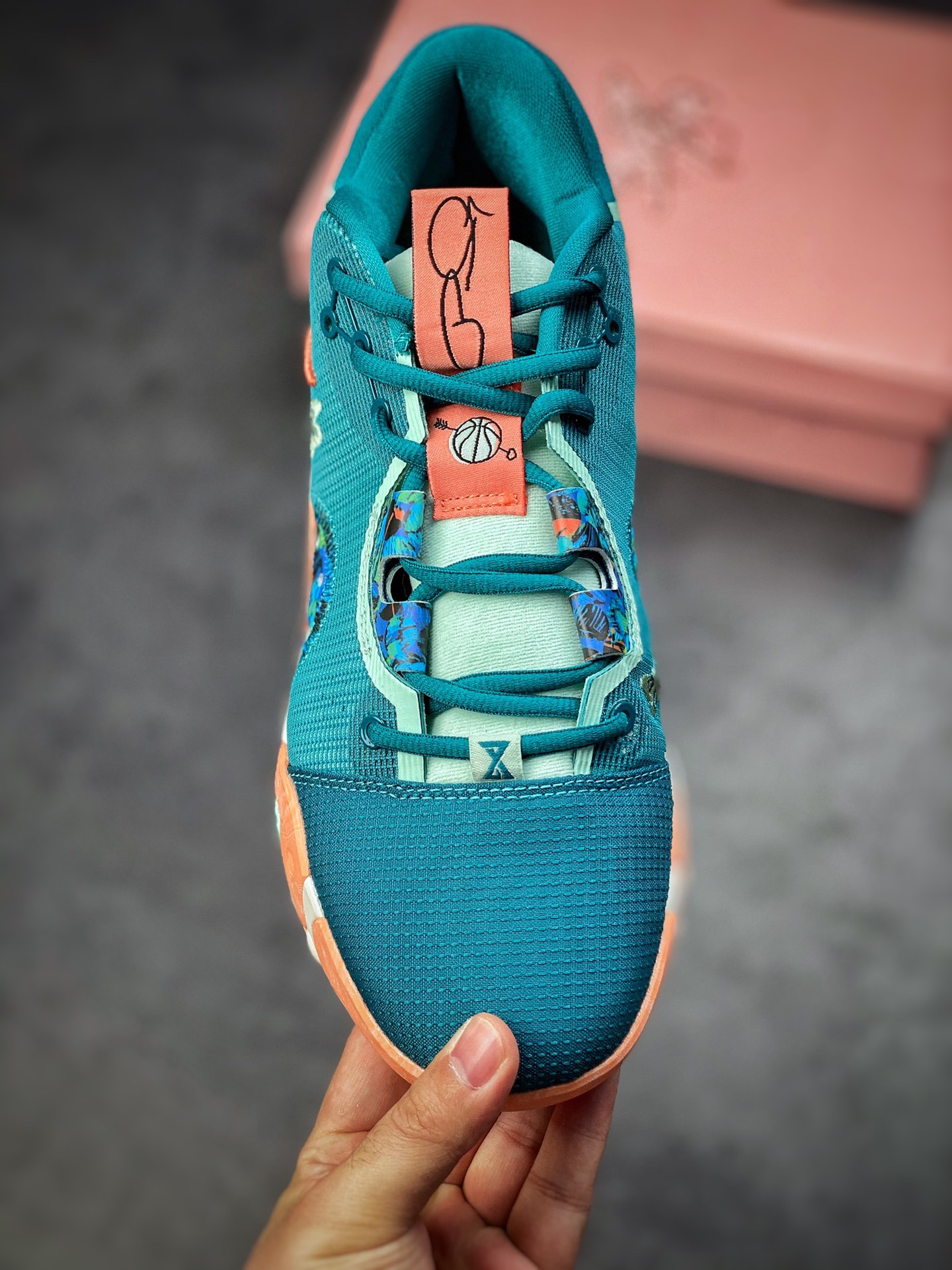 220 Nike PG 6 EP 保罗乔治 绿橙情人节 六代篮球战靴 DH8445-900