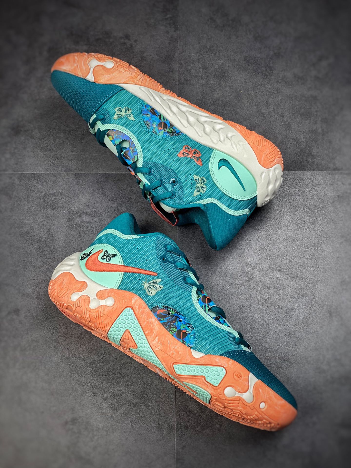 220 Nike PG 6 EP 保罗乔治 绿橙情人节 六代篮球战靴 DH8445-900