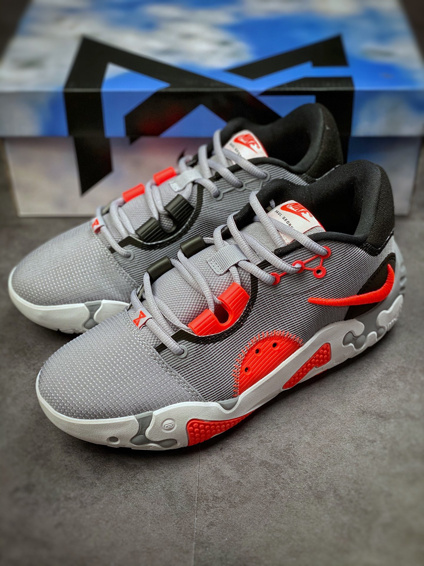 220 Nike PG 6 EP 保罗乔治 灰黑红外线 六代篮球战靴 DH8447-002