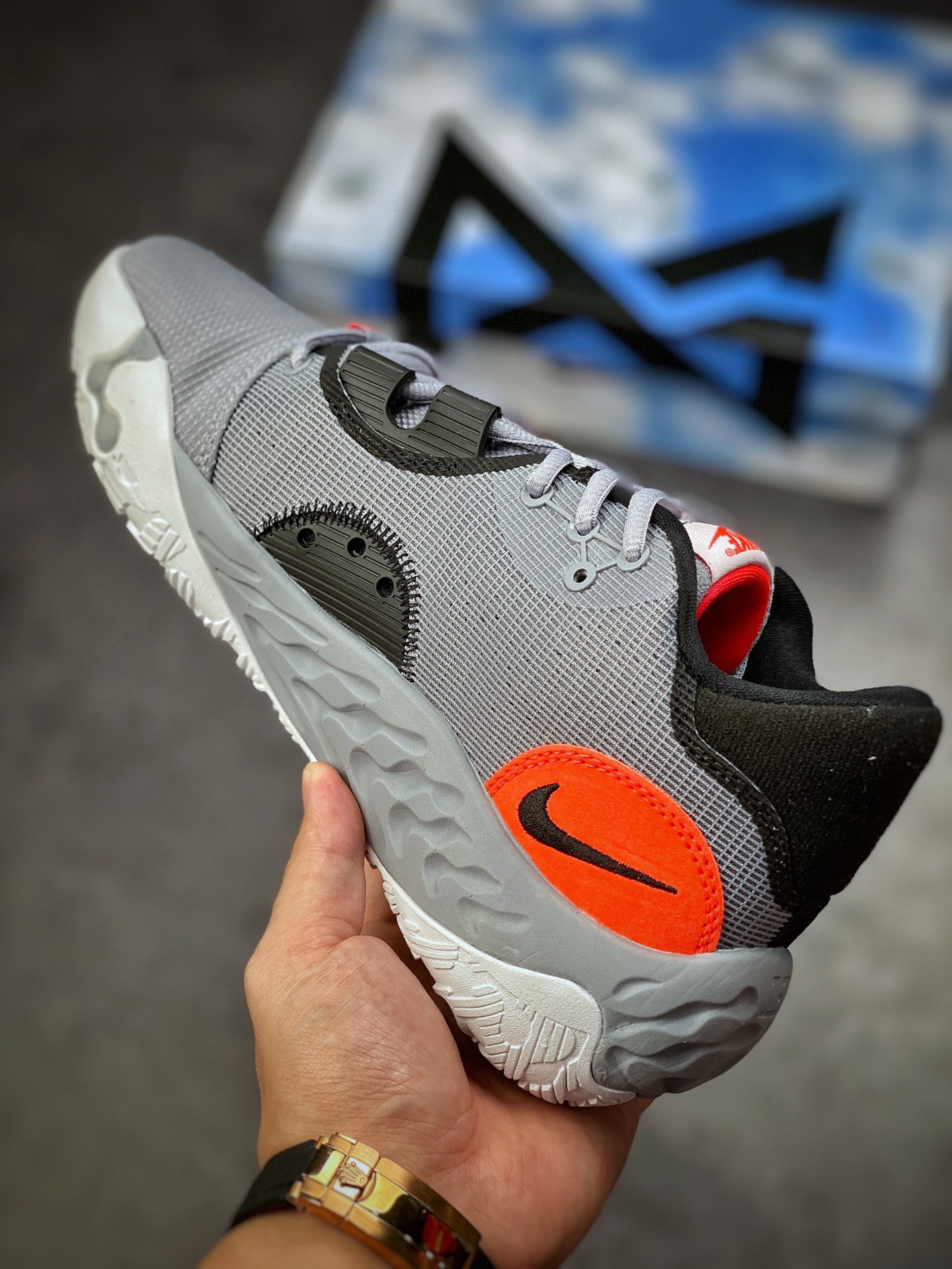 220 Nike PG 6 EP 保罗乔治 灰黑红外线 六代篮球战靴 DH8447-002