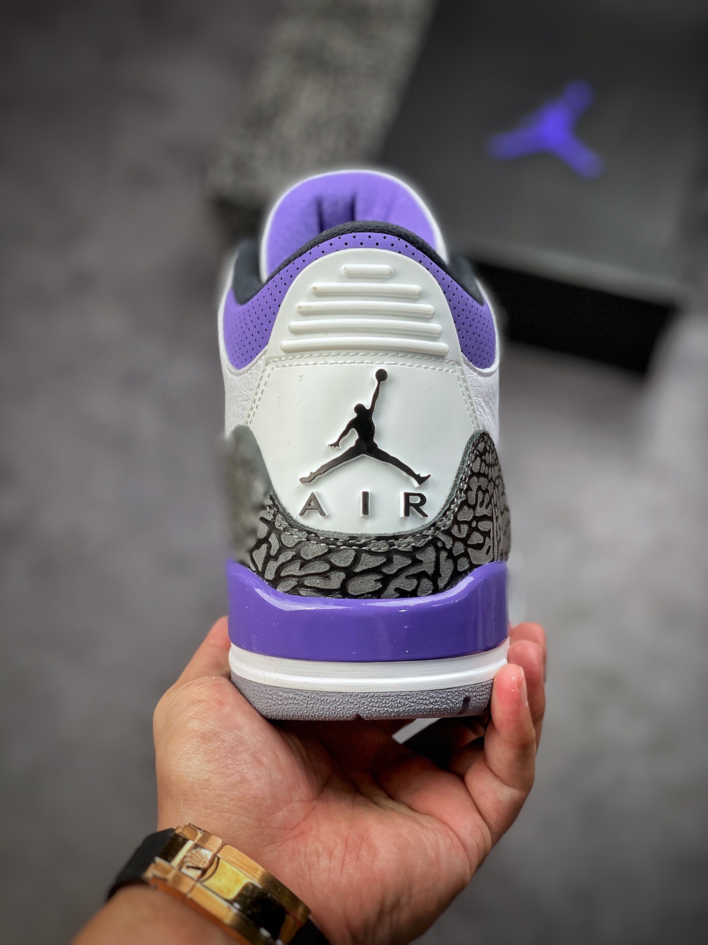 380 乔丹3代 AJ3 Air jordan 3 Retro  ”Pine Green” 恶人紫 CT8532-105
