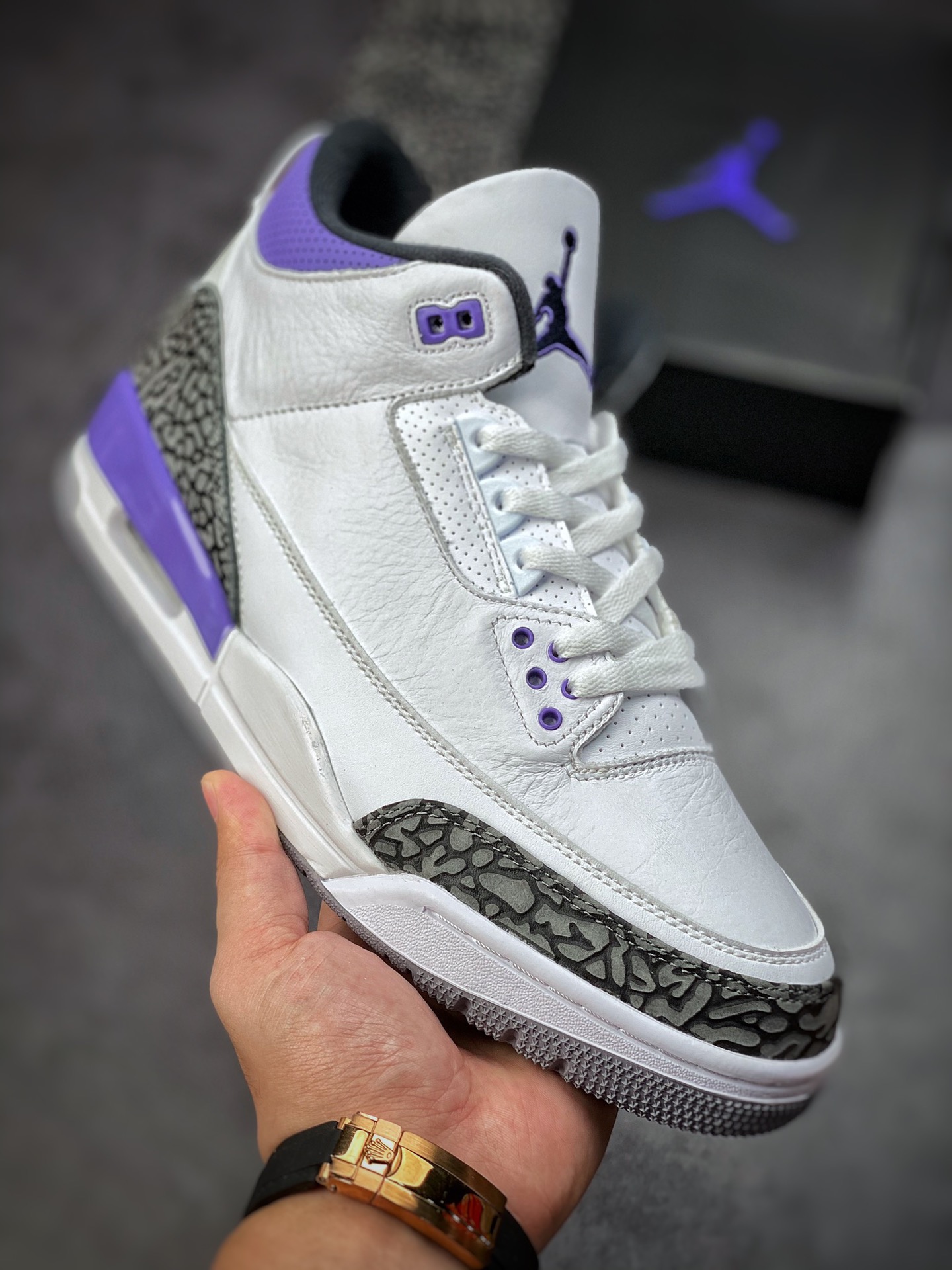 380 乔丹3代 AJ3 Air jordan 3 Retro  ”Pine Green” 恶人紫 CT8532-105