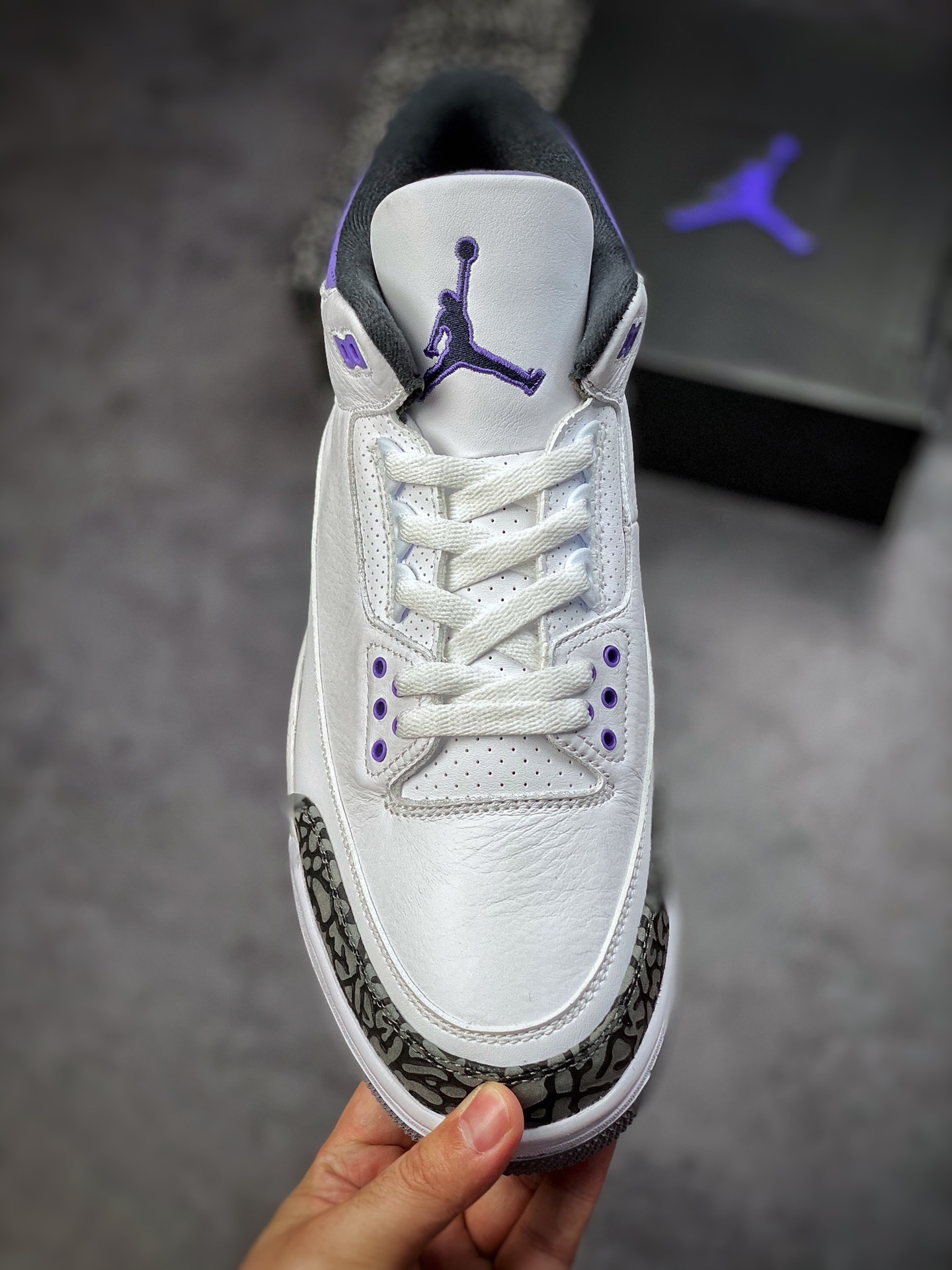 380 乔丹3代 AJ3 Air jordan 3 Retro  ”Pine Green” 恶人紫 CT8532-105
