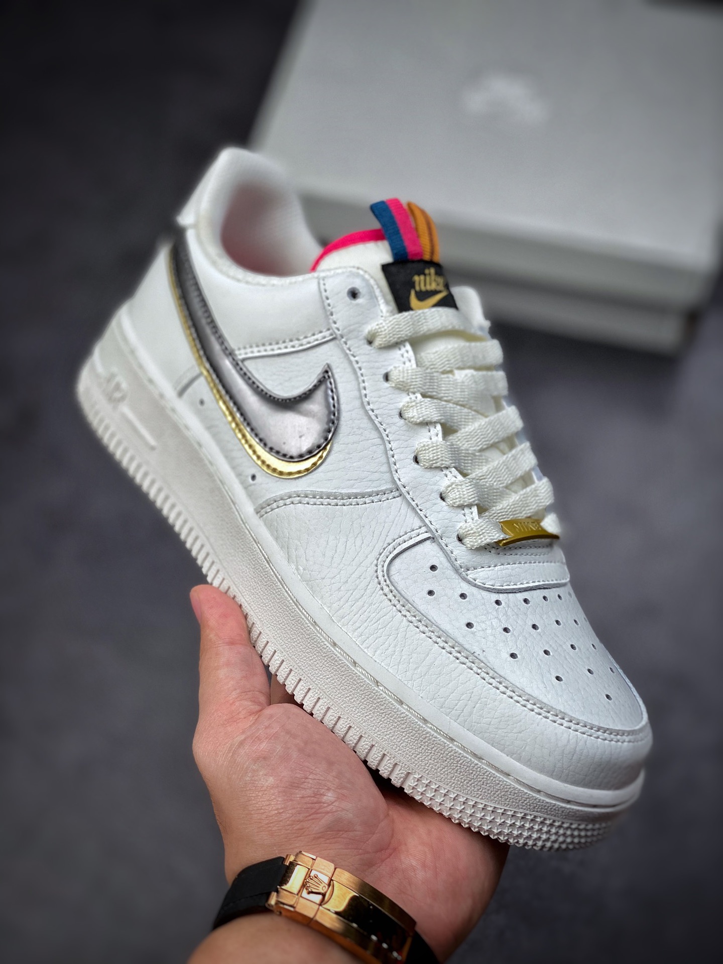 200 Nike Air Force 1 Low 07 白金银双钩 DH9595-001