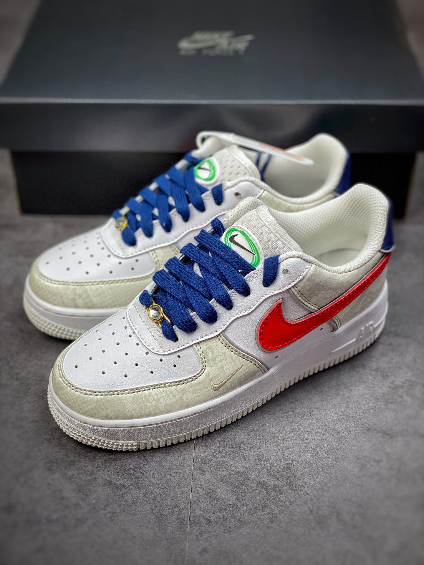 220 Nike Air Force 1 Low 07 ”Just Do It” 蛇皮纹  DV1493-161