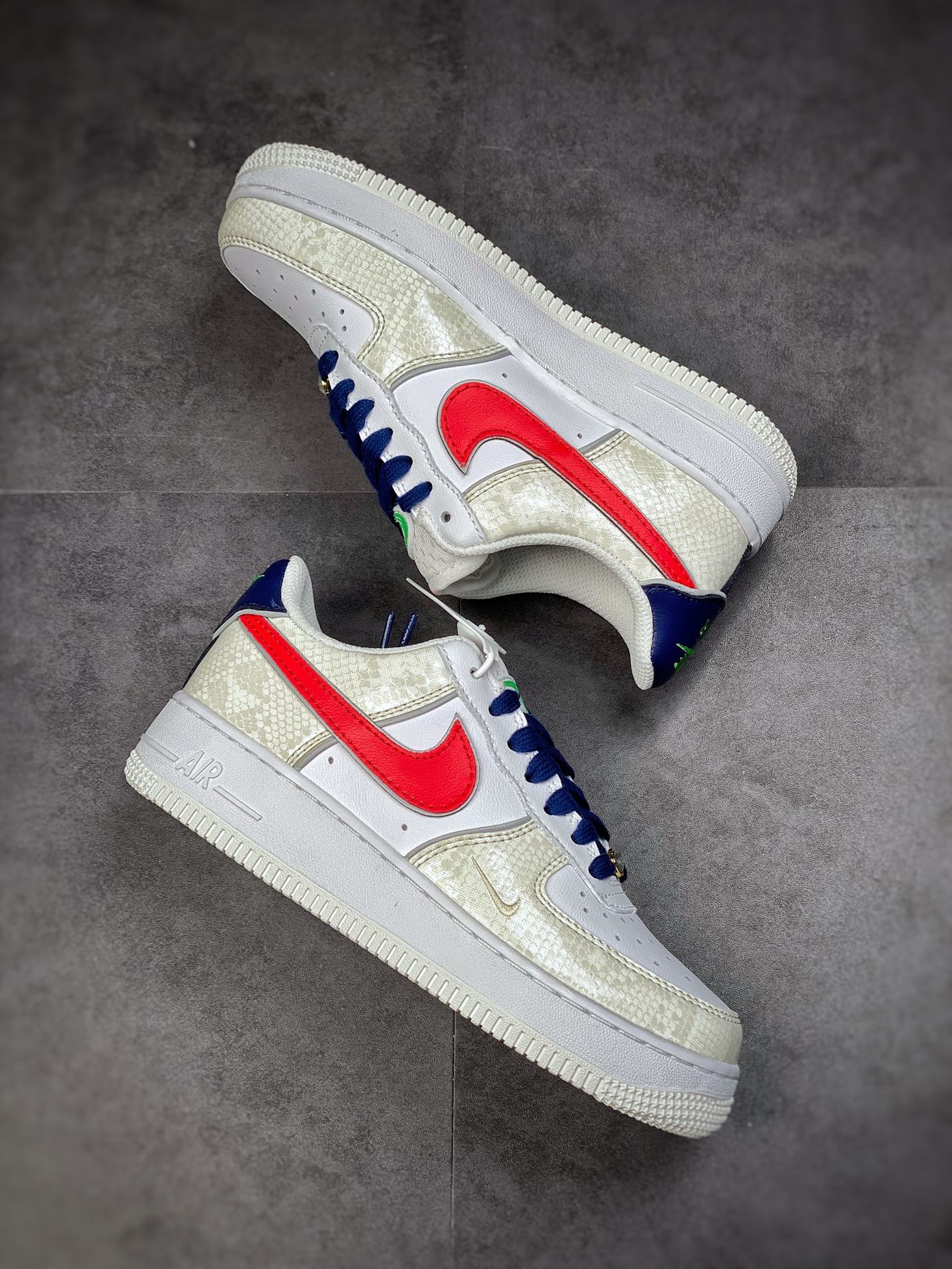 220 Nike Air Force 1 Low 07 ”Just Do It” 蛇皮纹  DV1493-161